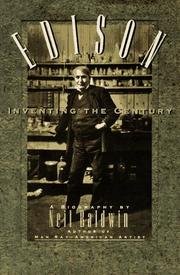 Edison, inventing the century  Cover Image