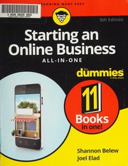 Starting an online business all-in-one  Cover Image