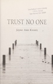 Trust no one  Cover Image