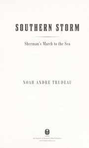 Southern storm : Sherman's march to the sea  Cover Image