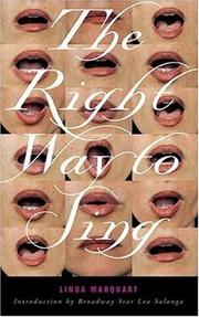The right way to sing  Cover Image