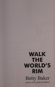 Walk the world's rim  Cover Image