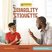 Disability etiquette  Cover Image