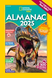 National Geographic Kids almanac 2025. Cover Image