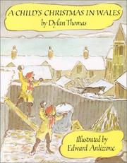 A child's Christmas in Wales  Cover Image