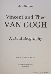 Vincent and Theo van Gogh : a dual biography  Cover Image