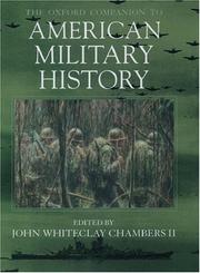 The Oxford companion to American military history  Cover Image