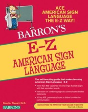 E-Z American Sign Language  Cover Image
