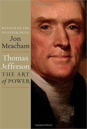 Thomas Jefferson : the art of power  Cover Image