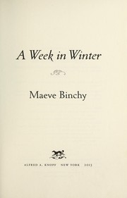A week in winter  Cover Image