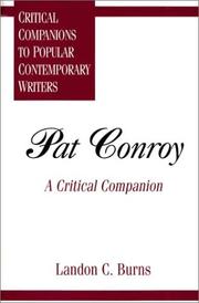 Pat Conroy : a critical companion  Cover Image