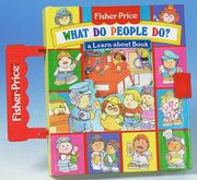 What do people do? a learn-about book  Cover Image