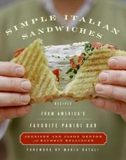 Simple Italian sandwiches : recipes from America's favorite panini bar  Cover Image
