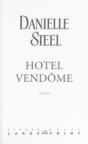 Hotel Vendôme a novel  Cover Image
