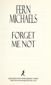 Forget me not  Cover Image
